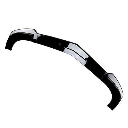 Black Front Bumper Spoiler Lip for Mercedes Benz C Class W204 C63 Sedan (2011-2014)