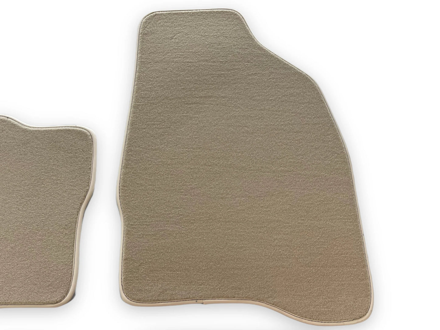 Beige Tailored Floor Mats for Lincoln MKS (2009-2016) 2 x Carpets Set