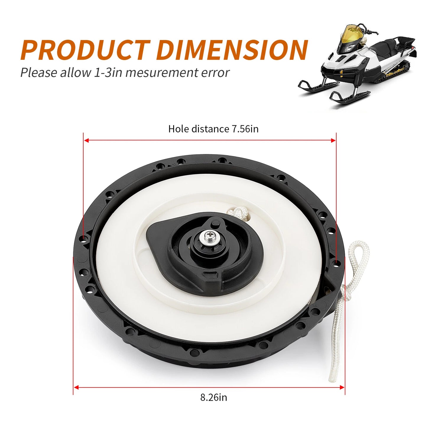Recoil Rewind Pull Starter Assembly for Ski-Doo MX-Z/GSX/Summit