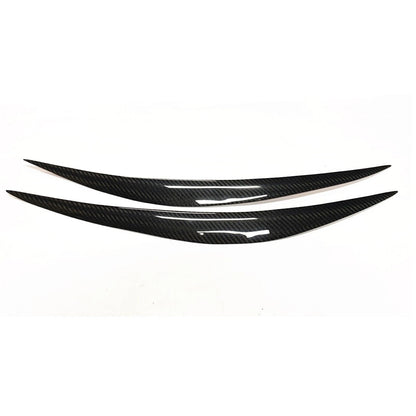 Carbon Fiber Headlight Eyebrow Trim for Infiniti FX35 FX37 FX50 (2009-2013)
