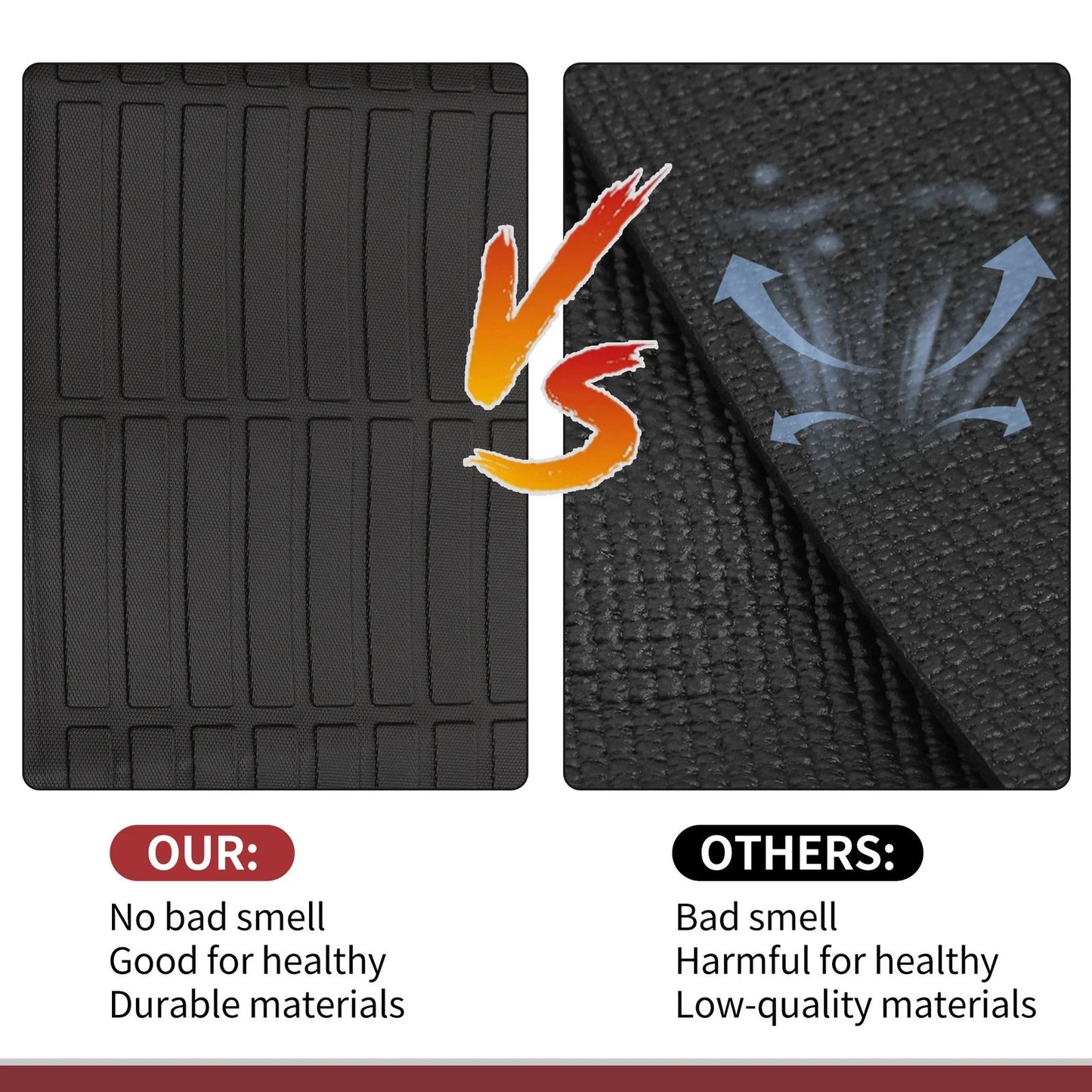 Trunk Mat for Kia Sorento 2021-2025 TPE Cargo Liner Black