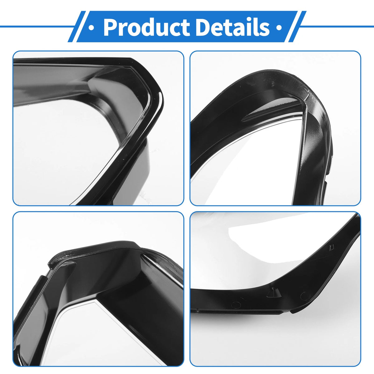 Car Front Right Headlight Lens Cover for BMW X5 G05 X6 (2019-2021)