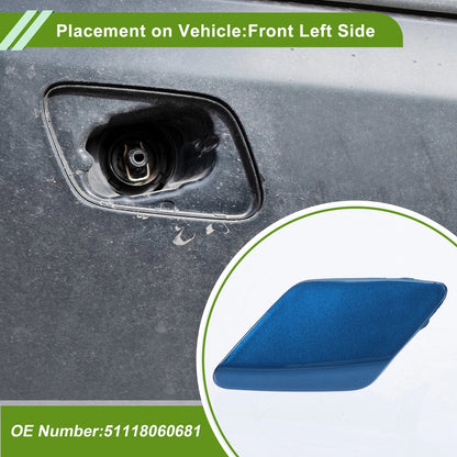 Front Left Washer Nozzle Cover for BMW 428i (2014-2016) Blue