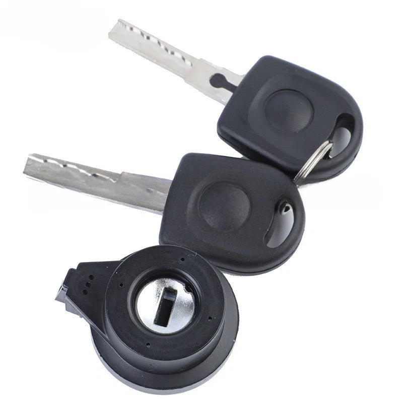 Ignition Key Lock Cylinder Set for VW Golf VI VII Jetta Beetle (2009-2017)