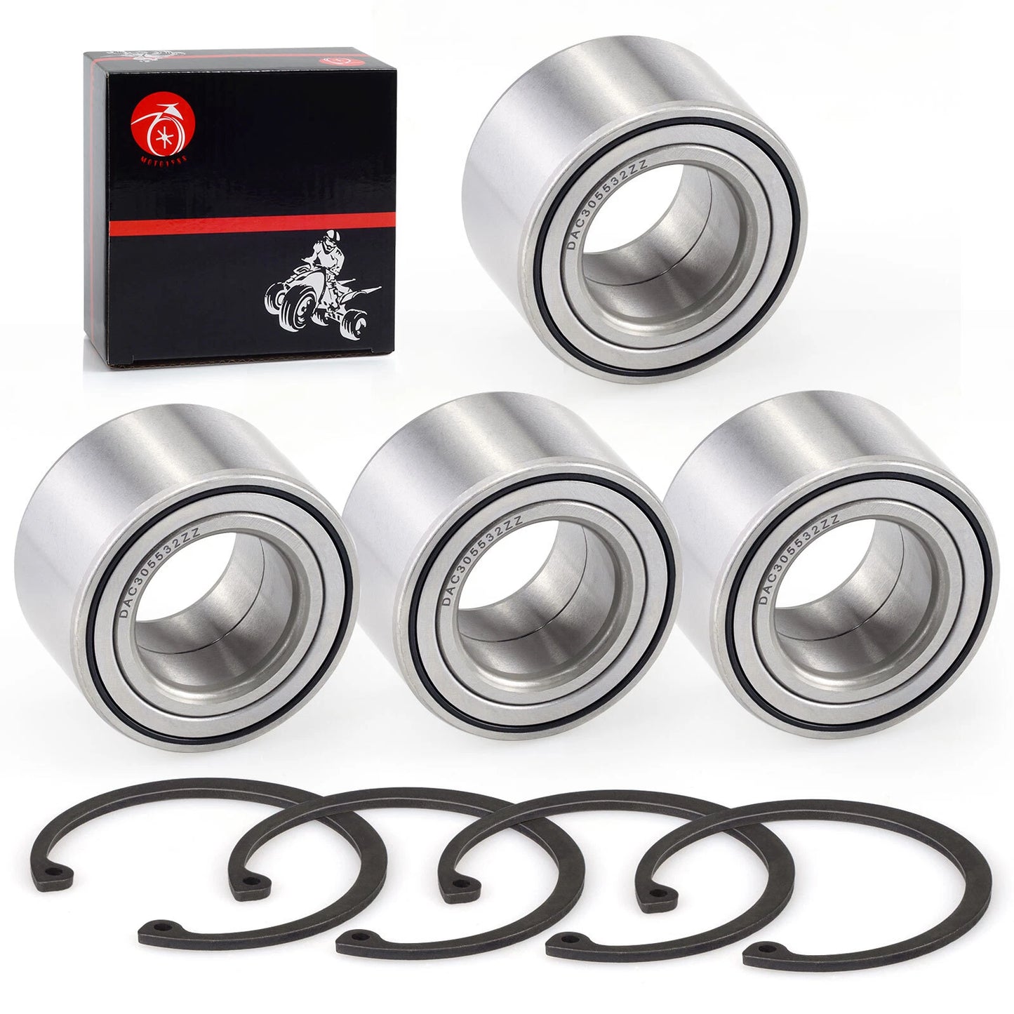 Front & Rear Wheel Bearing for Yamaha Grizzly 660/700 Kodiak 450/700 (1999–2020)