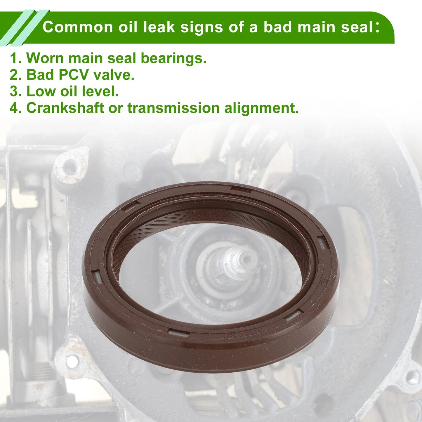 Crankshaft Oil Seal for Toyota Camry Celica 2.2L (1992-1998)