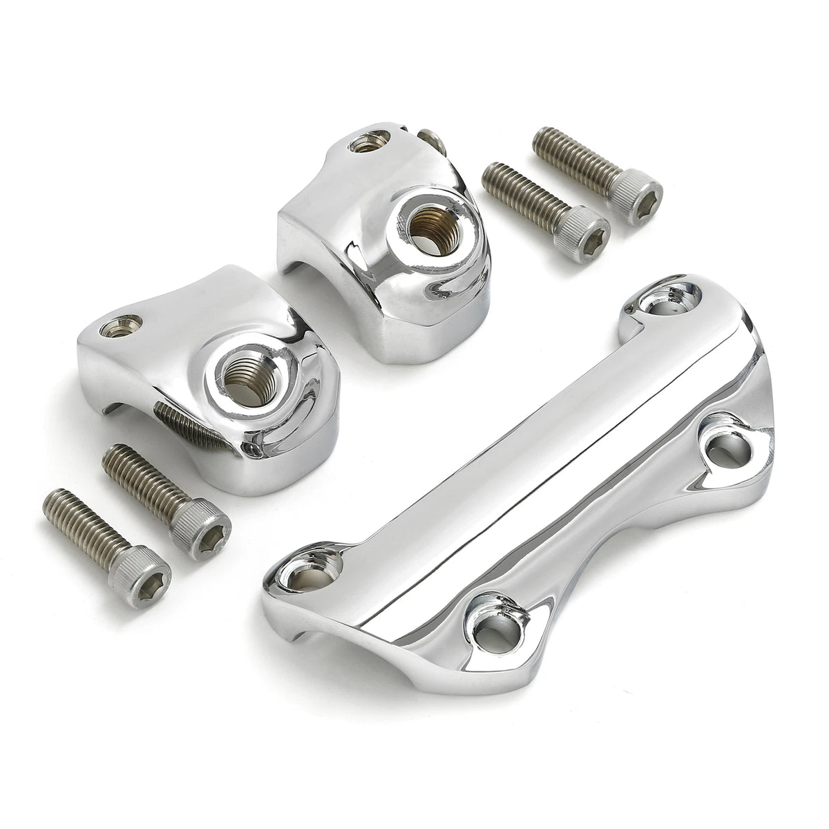 Handlebar Risers Top Clamp for Harley Touring Road King Glide (1988-2023)