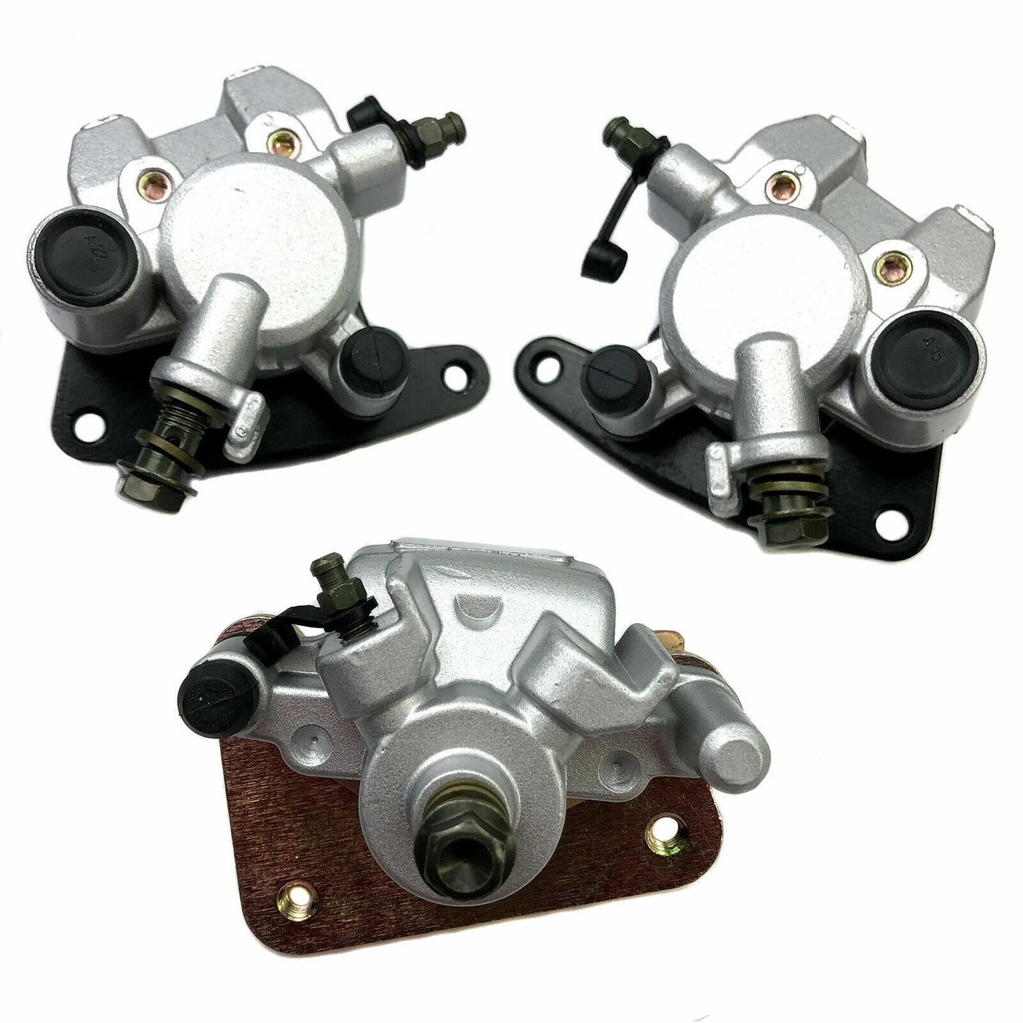 Calipers 2x Front & Rear wPads for Yamaha Kodiak 450 YFM450 FA (2003–2004)
