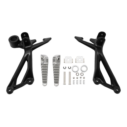 Passenger Footrests Pegs for Kawasaki Z900 ABS (2017-2025) Black