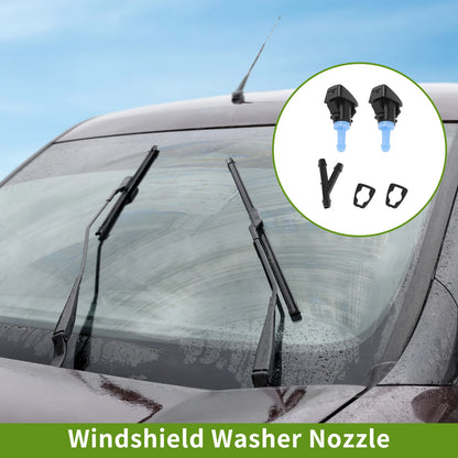 Windshield Washer Nozzle w/ Hose Connector for RAM
