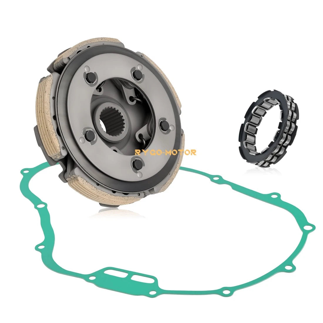 Wet Clutch Centrifugal Carrier w/ Bearing & Gasket for Honda TRX300 FourTrax