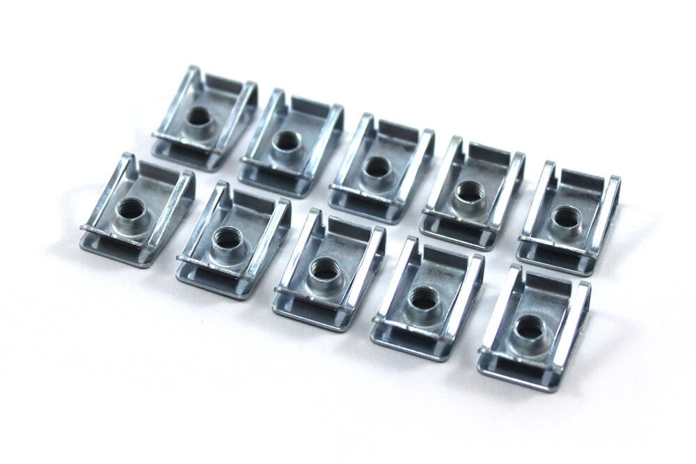 10x Tête de fourche Ressort Vitesse Clips Flèche Écrous m5 5mm Pince