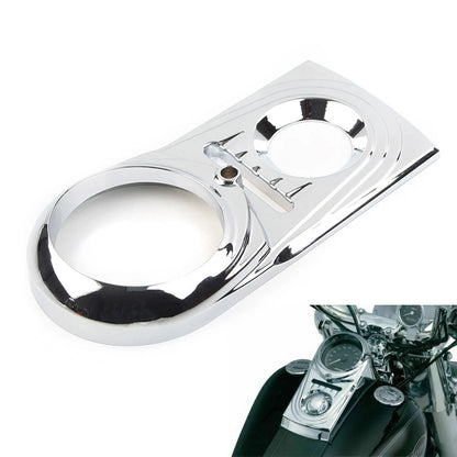 Chrome ABS Dash Panel Insert Cover for Harley Softail FLSTC Street Glide