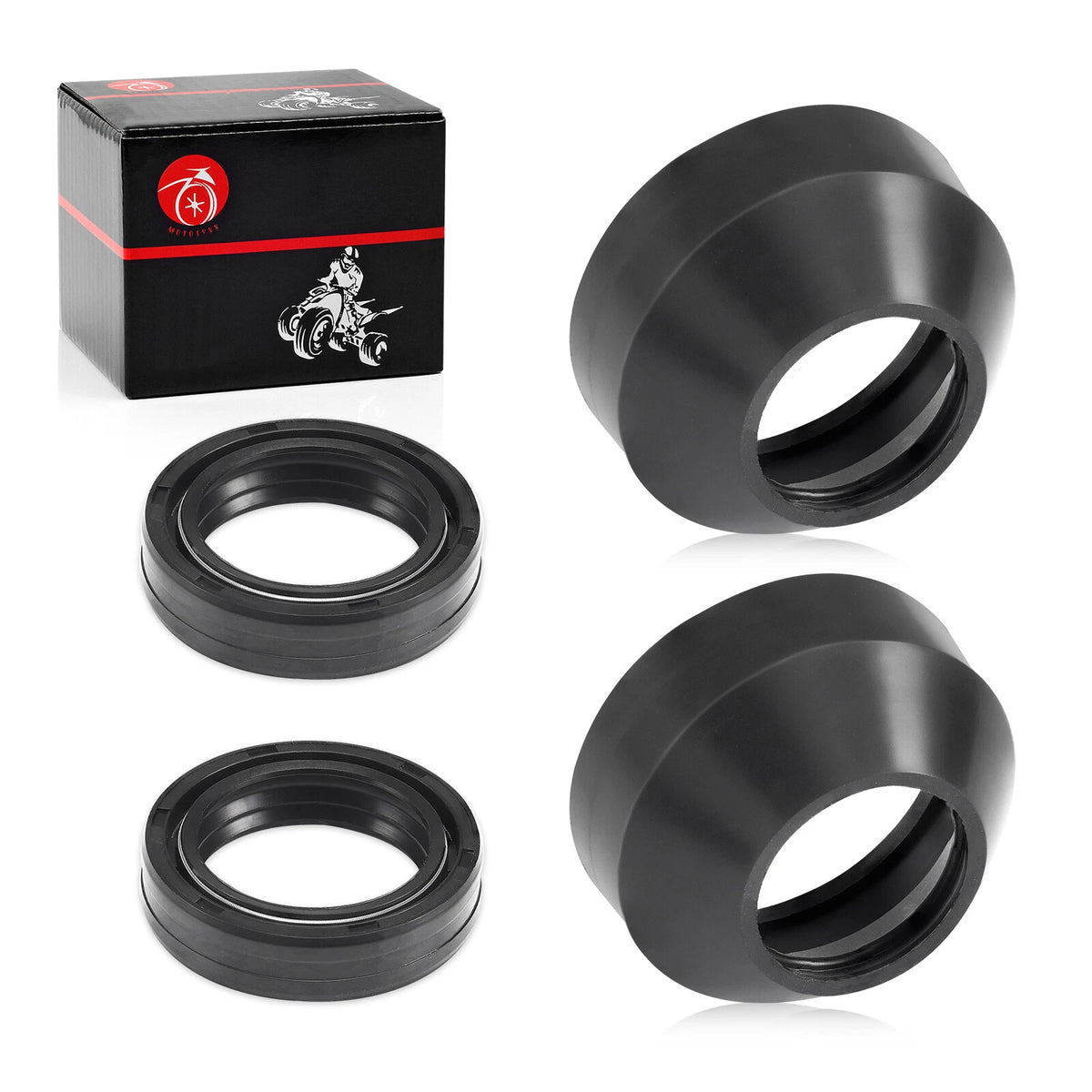 Fork Oil Seals & Dust Wiper Seals for Honda CM450 Hondamatic (1982–1983)