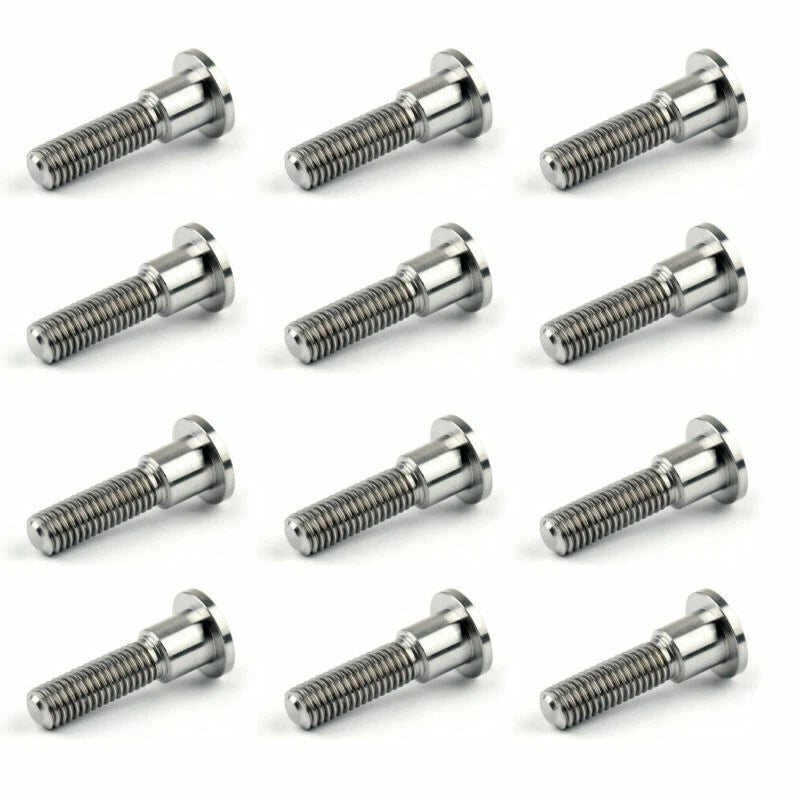 12pcs M8x33mm Titanium Brake Disc Bolts for Suzuki GSXR/GSX-R/Bandit (2000-2023)
