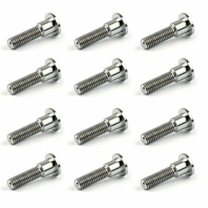 12pcs M8x33mm Titanium Brake Disc Bolts for Suzuki GSXR/GSX-R/Bandit (2000-2023)