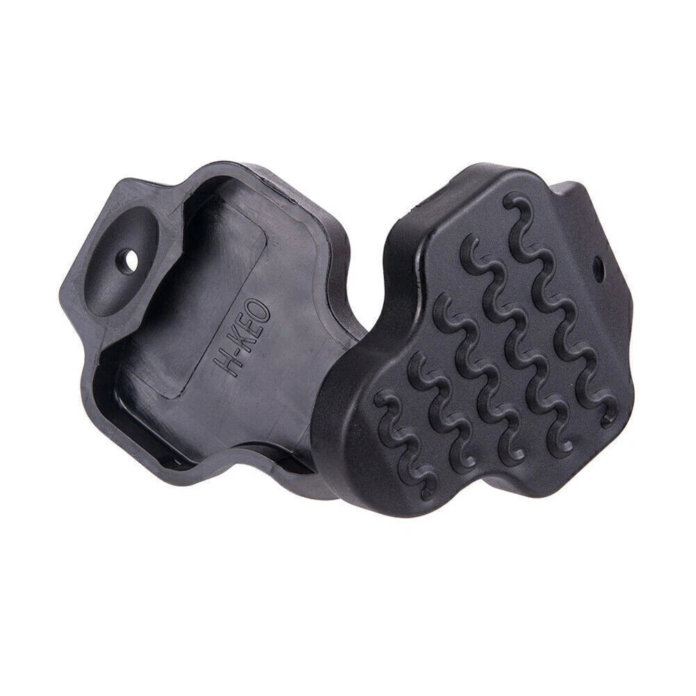 Self-locking Pedal Cleat Covers for Road Bike - Protective Cleats - Black