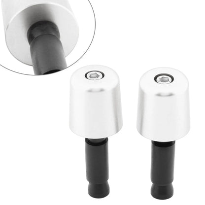 1.5in Handlebar Hand Grips & End Caps for Universal Motorcycle