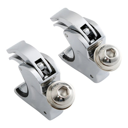 39mm 4 x Front Fork Windshield Clamps for Harley Sportster 883 1200 (2004-2023)