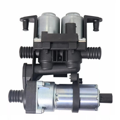 Heater Control Valve With Auxiliary Water Pump for BMW E38 E39 (1995–2003)