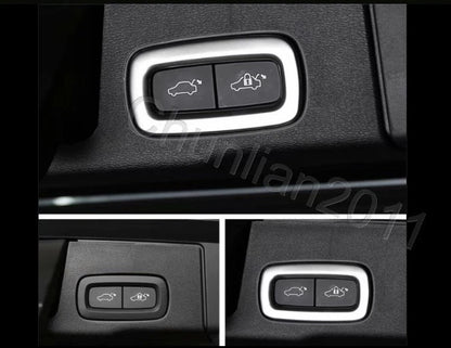 Interior Rear Door Open Switch Frame Cover Trim for Volvo XC60 (2018-2021)