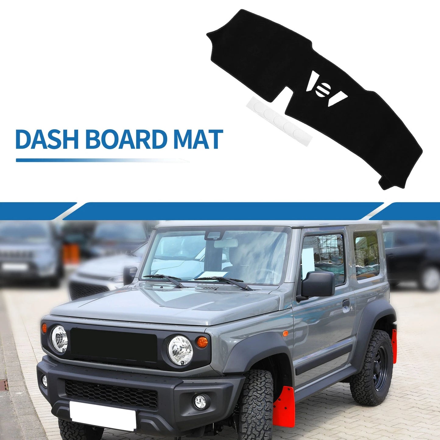 Dashboard Cover Mat for BMW X5 2023-2024 Sun Protector Pad Black