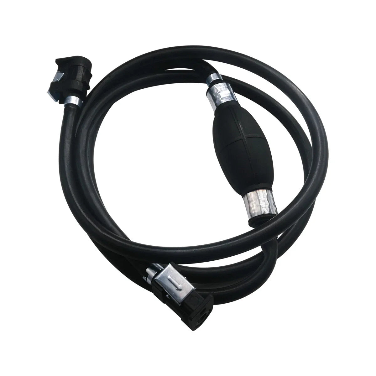 5/16" Fuel Gas Hose Line Assembly with Primer Bulb for Marine Outboard Boat