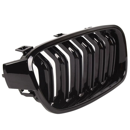 Front Bumper Kidney Grille Gloss Black for BMW F30 F31 F35 3 Series (2012-2019)