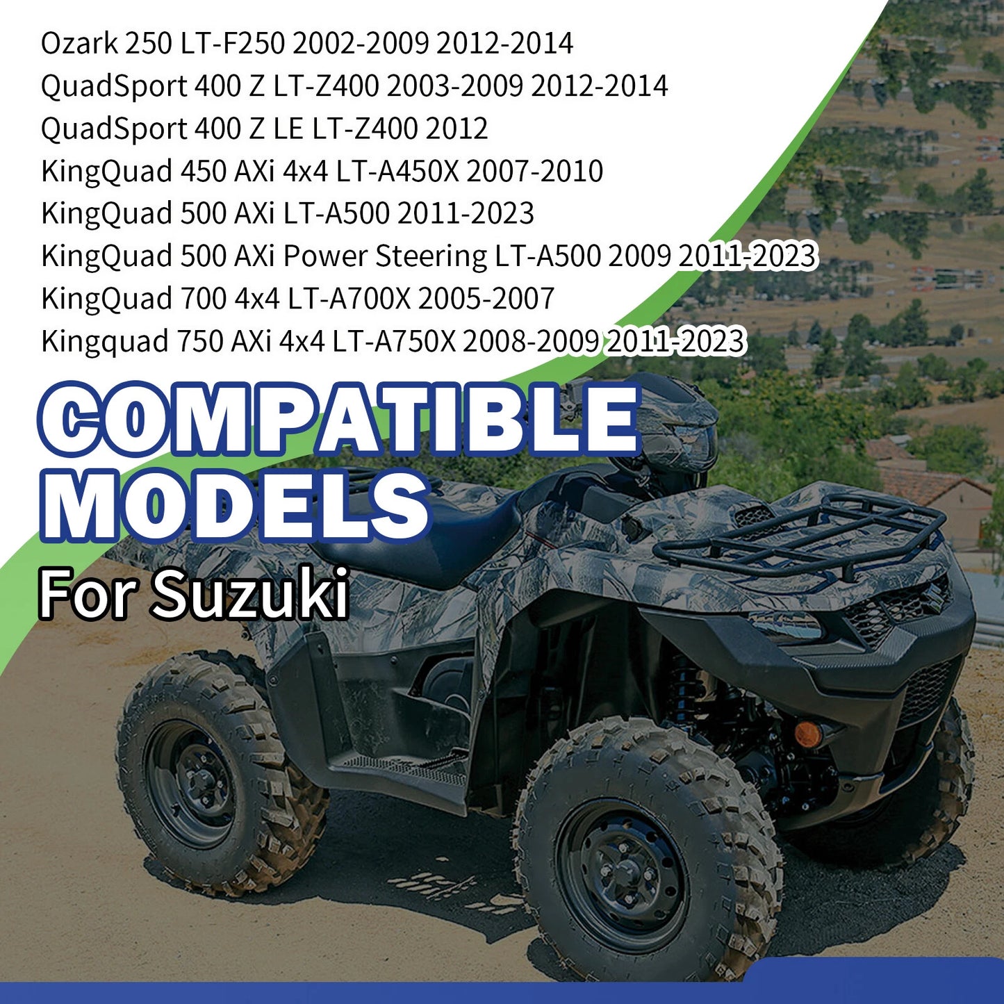 Upper Ball Joints for Suzuki Quadsport 400 LT-Z400 (2005-2014)