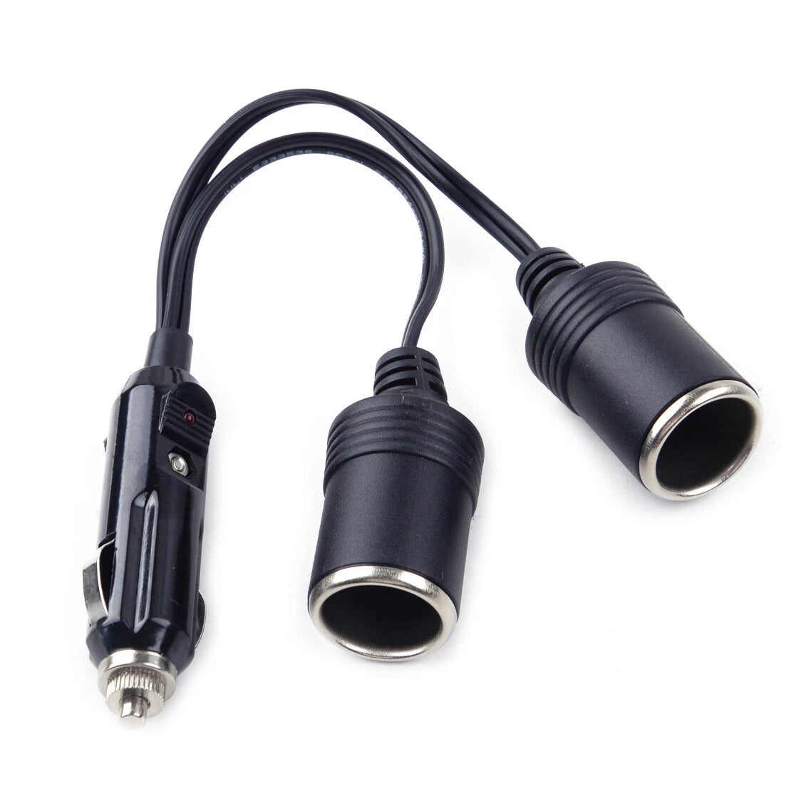 Double Twin Cigarette Lighter Socket Plug Charger Splitter for Car