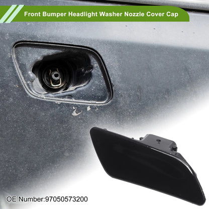 Washer Nozzle Cover for Porsche Panamera 2014-2016 Black
