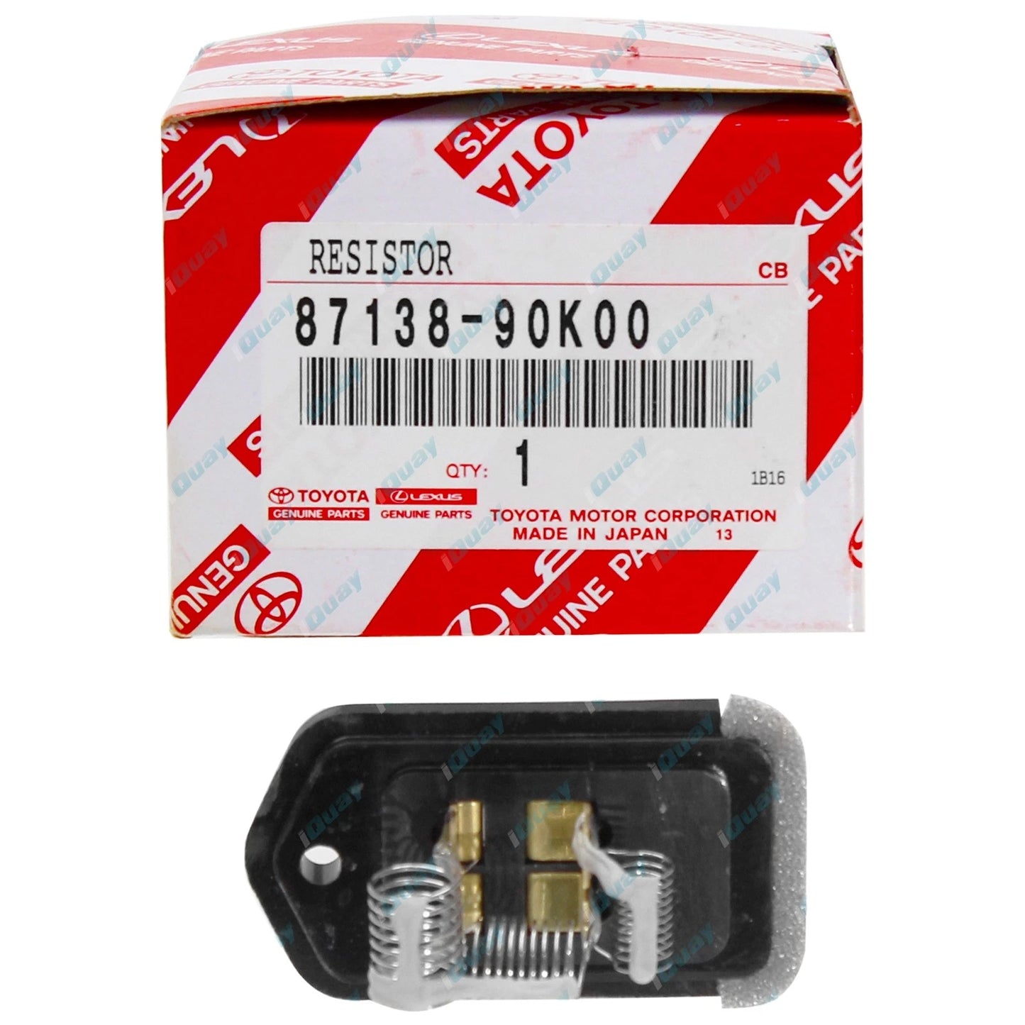 Genuine Toyota Heater Fan Resistor for Landcruiser HJ75 4.0L 6cyl 2H 1984~1990