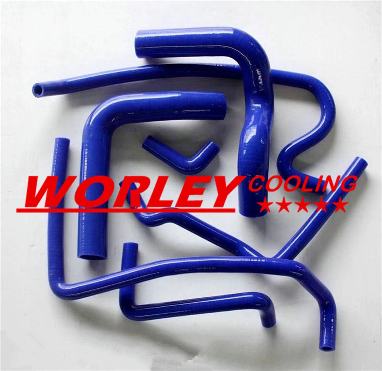 3 Core Radiator & Blue Hose for Holden V8 Commodore (1988-1997)