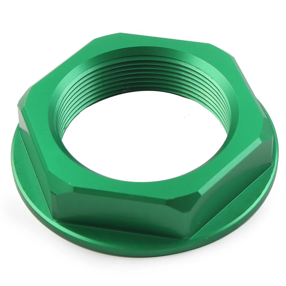 Aluminium Motorcycle Triple Tree Stem Yoke Center Hole Nut for Universal (N/A)