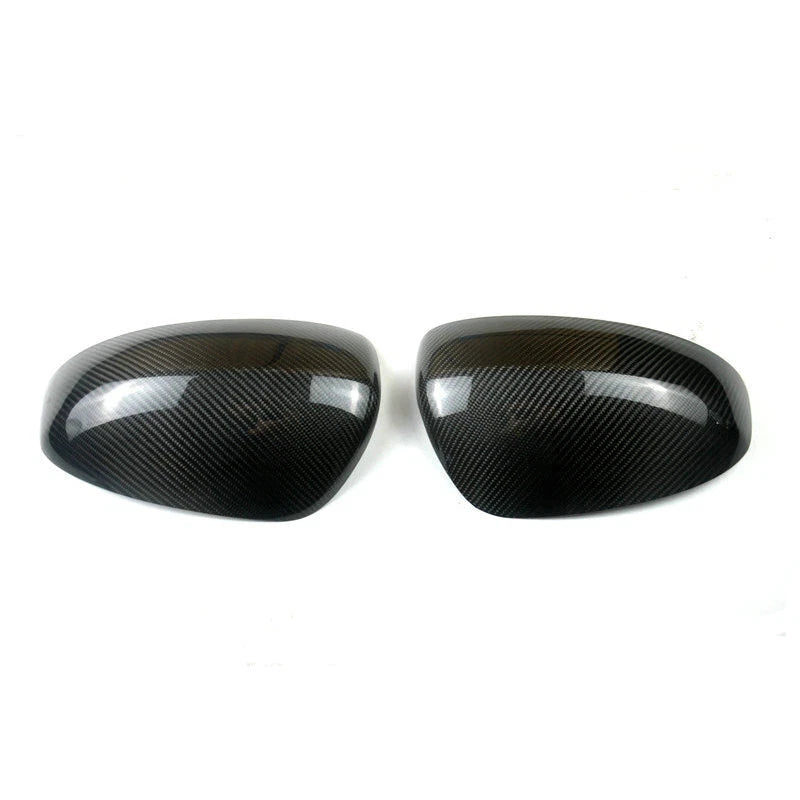 Real Carbon Fiber Add-on Side Rearview Mirror Cover Trim for Infiniti QX50 QX70
