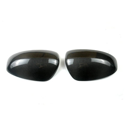 Real Carbon Fiber Add-on Side Rearview Mirror Cover Trim for Infiniti QX50 QX70