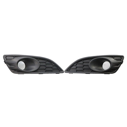 Front Bumper Grilles Fog Light Covers  Left & Right for Ford Fiesta (2012-2016)
