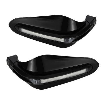 With LED Light ABS Handguard 15-22mm Handlebar Protector