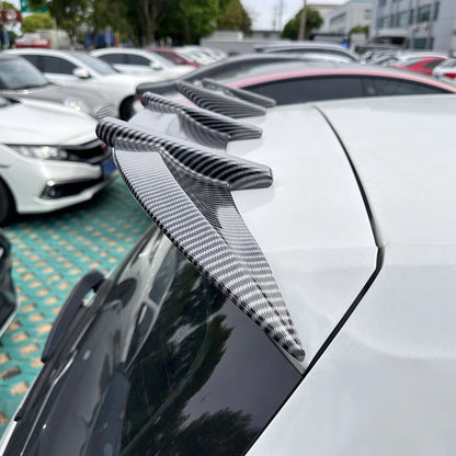 2 x Rear Boot Spoiler Lip for VW Golf MK7 MK7.5 (2013-2019)