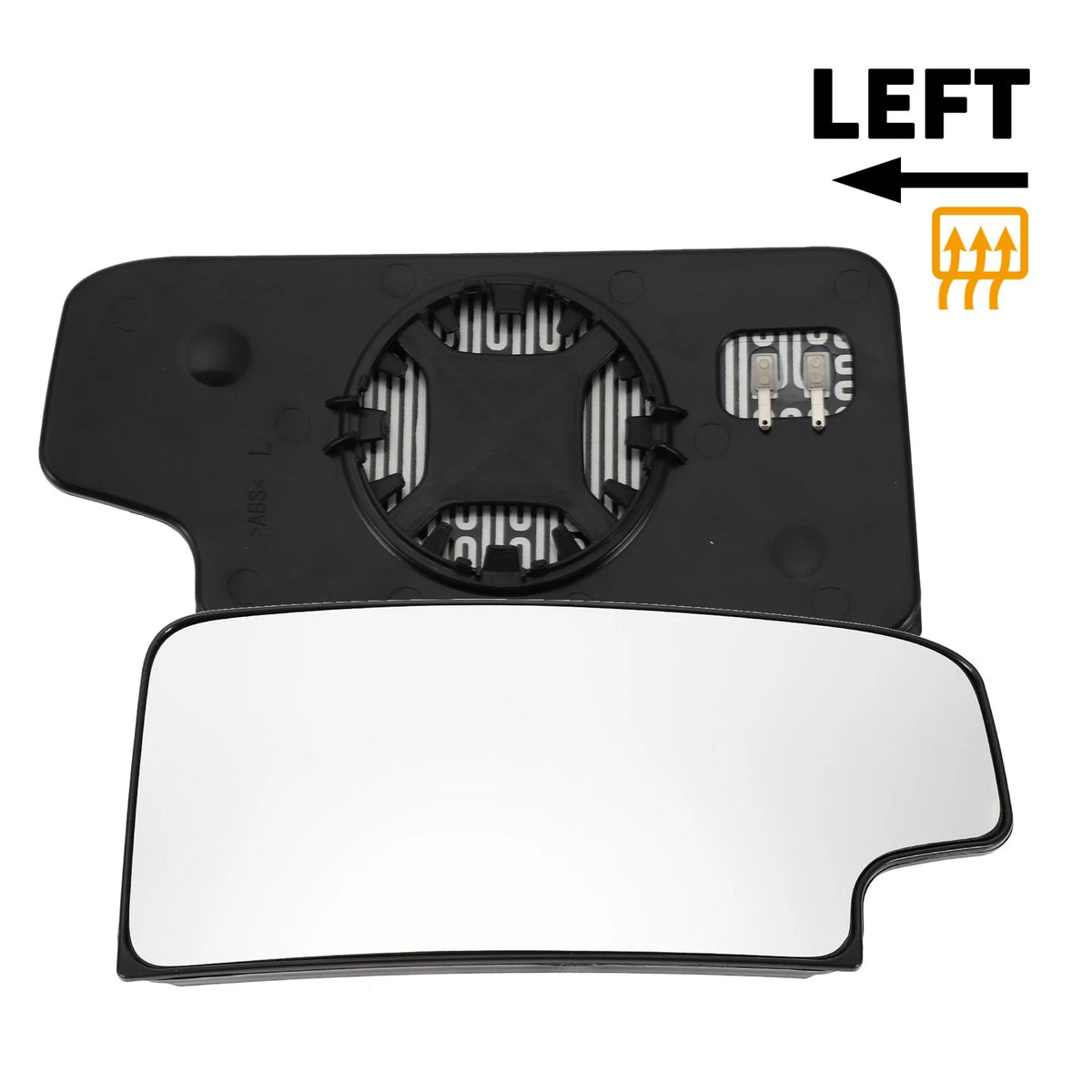 Heated Left Side Mirror Glass Replacement for Chevrolet Silverado 2500 3500 HD