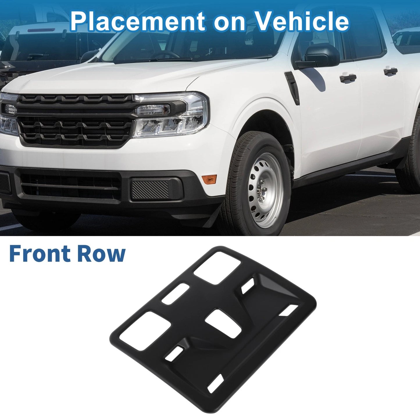 Front Row Headlight Trim Bezel for Ford Maverick (2022)