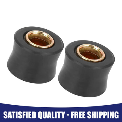 2 x 10mm Rear Shock Absorber Cushion Rubber Ring Bushing for Universal