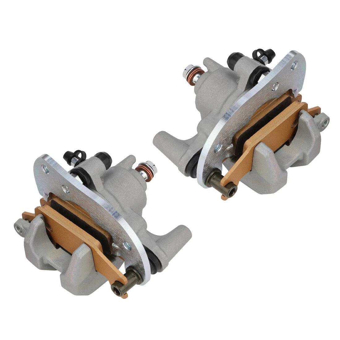 Rear Left/Right Brake Calipers w/Pads for Yamaha