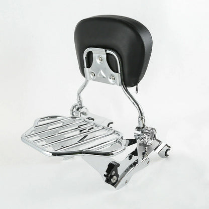 Sissy Bar Luggage Rack Backrest Docking Kit for Harley Touring (2014-2024)