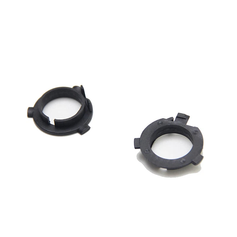 2x H7 LED Headlight Bulbs Holder Adapters Retainer For Hyundai Kia K5 Sportage