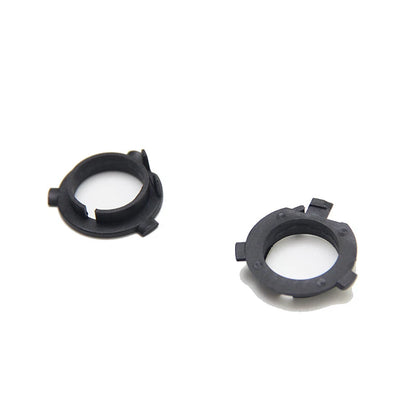 2x H7 LED Headlight Bulbs Holder Adapters Retainer For Hyundai Kia K5 Sportage