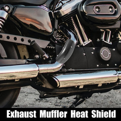 1 x Exhaust Muffler Pipe Heat Shield Insulation Cover Guard for Motorcycle ATV