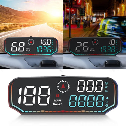 5V GPS Speedometer Heads Up Display for Car KMH