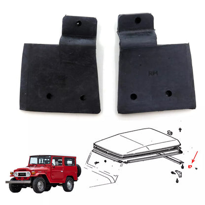 Roof Spacer Drip Trim for Toyota Land Cruiser BJ40 BJ42 FJ40 FJ45 HJ47 1960-1984