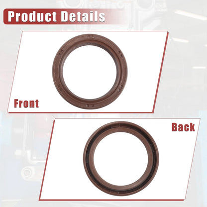 2 x Engine Crankshaft Oil Seals for Honda CR-V (1997-2000)